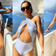 Image for article titled Isn't Rita Ora Cold in That Bikini?